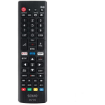 SAVIO universaalne kaugjuhtimispult LG telerile RC-05, IR traadita, 10 m, must