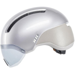 HJC CALIDO PLUS Silver jalgrattakiiver, 81422401, S, 350g, 51-56cm, 4 ventilatsiooniava, magnetlukk, eemaldatav visiir, SELFIT&trade;