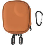 Sunnylife kaamera &uuml;mbris Osmo Nano ON-B0101-C, 44g, 96&times;80&times;45mm, PU nahk+EVA, oranž, karabiin