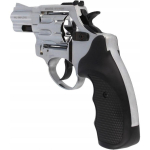 ZORAKI R1-K6L BAS alarm signal blank firing revolver, 2.5" barrel, .22 Long Blank caliber, chrome flash (R1256MNP-BAS)