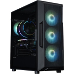 Zalman I3 NEO ARGB V2 BLACK, ATX Mid Tower korpus, 4x120mm ARGB ventilaatorid, must