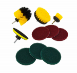 Puhastusharja komplekt (10 tk.) AW55310 AWTOOLS