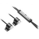 PIR kontaktivaba l&uuml;liti, 2 andurit, 2m, must; AE-WBEZDPIR2-20