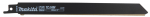 Tiigersaetera TC/HM 203x1,0mm (18tpi), 2tk, INOX plaadid 2-4mm, INOX torud >150mm, klaaskiud