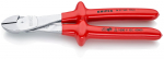 Augstas izturības diagonālie griezēji, KNIPEX, 74 07 250, ar indukcijas cietinātiem asmeņiem, grie&scaron;anas jauda līdz &Oslash; 4.6 mm