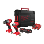 M18&trade; KOMPAKTAIS BEZKONTAKTA MOTORA INSTRUMENTU KOMPLEKTS, M18 BLCPP2B-402C, 4933492836 MILWAUKEE