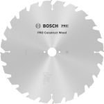 Ripzāģa disks 350x30 mm Construct wood top, Galda zāģiem PRO CONSTRUCT WOOD RIPZĀĢA ASMENS, 2608640692, BOSCH