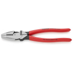 Amerikāņu stila lineman's knaibles, melnas, pulēta galva, 240 mm, 435 g, DIN ISO 5746