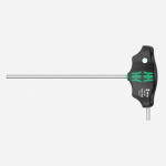 T-veida rokturis Hex-Plus 4.0 x 150mm, WERA, 05023339001, ar fiksāciju un ergonomisku dizainu
