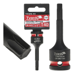 TORX l&ouml;&ouml;kpesa 1/2" T40 CR-MO Tvardy T00216-40