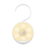 Anduriga &ouml;&ouml;lamp 0.25W 2700K &Oslash;7.5 cm 3&times;AA patareid liikumisanduriga seinale kinnitatav YLYYD-0024 Yeelight