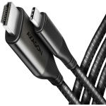 Axagon videokaabli adapter RVC-HI2MC, 1.8 m, 4K/60Hz HDR10, USB Type-C, HDMI 2.1a, 70 g, CE, RoHS
