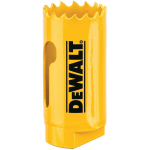 Dewalt Auger 25mm Bi-Metall DT90303-QZ, 25 mm, 47 mm, 1, teras, puidule ja metallile, 1 tk.
