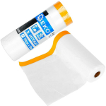 Geko v&auml;rvimise kaitsekile washi teip G66393 110 cm x 20 m, 16 mm, HDPE, 9 mikronit, l&auml;bipaistev, 16 cm rulli laius