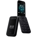 Nokia Mobiiltelefon 2660 Flip 1GF011GPA1A01, 2.8", TFT LCD, 0.3 MP, 1450 mAh, Dual SIM, Bluetooth 4.2