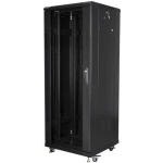 Lanberg vabalt seisva kapp FF01-6632-12B, 600mm, 32U, 800kg, 2 ventilaatorit, IP20, 4 vertikaalset riba
