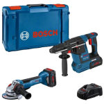 Bosch Akutoimingute komplekt 0615990N33, 18 V, 5.5 Ah, 5 tk, 2 akut, 1 kiirus, 4350 p&ouml;&ouml;rdemoment