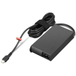 Lenovo ThinkPad mobiilse t&ouml;&ouml;jaama 140W USB-C GaN &otilde;huke AC adapter 4X21U28818, 140 W, 28 V, 1 x 24-pinnine USB-C, toiteadapter