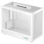 Deepcool Korpus CH160 PLUS WH R-CH160-WHNGM0-G, 1 x 3.5", 1+1 x 2.5", 4, 2 x USB 3.0, 1 x USB-C 3.2, 1 x k&otilde;rvaklapid/mikrofon