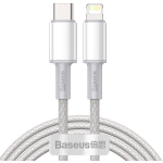 Baseus USB-C Lightning kaabel, CATLGD-A02, 20W, PD, 2m, 480MB/s, ABS, k&otilde;rge tihedusega punutud kaabel