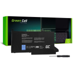 Green Cell Aku DE127V2, 11,4V, 2700mAh, 1 tk, 3 elementi, LiPo, &uuml;hilduv Latitude 7280 7290 7380 7390 7480 7490