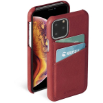 Krusell Sunne CardCover Apple iPhone 11 Pro Max 61795, 6.5", punane, nahk, 1 krediitkaart