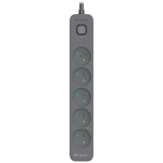 Tracer 47024 Zebra mobile ready 1.5m (5 outlets + 2USB 2,1A)
