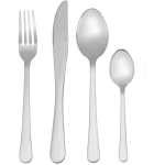 Salter BW065283EU7 Bakewell 24-Piece Cutlery Set