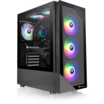Thermaltake View 200 ARGB*3 Tempered Glass CA-1X3-00M1WN-00, 460 x 210 x 395.3 mm, 3 x 120mm ventilaatorit