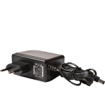Brother AC adapter ADE001AEU, 12V, 2A, must, m&otilde;eldud P-Touch PT-D450, PT-D450VP, PT-E500VP