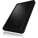 Raidsonic ICY BOX v&auml;line korpus IB-223U3a-B, SATA 6Gb/s, USB 3.0, 2.5", 1 x hot-swap, silikoonist kaitsekate
