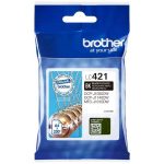Brother Tindi kassett LC421BK, 1 tk, must, kuni 200 lehte, originaal