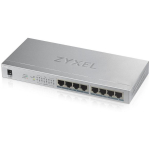 Zyxel GS1008HP-EU0101F kommutaator, 8xGbE, 8xPoE, 16Gbit/s, 72W, 9000 jumbo, haldamata