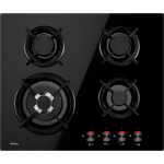 Amica PG6411SR gaasipliit, 4 tsooni, 65/130/65/40mm, 1880/3000/1880/900W, malmist restid, automaatne s&uuml;&uuml;de, leegi kaitse