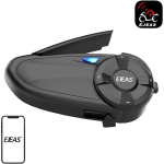 EJEAS Q7 mootorratta intercom, Bluetooth 5.1, 260h ooterežiim, 18h k&otilde;ne, 750mAh, IP65, 800m, 7 intercomi