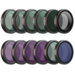 Freewell FW-OSN-MEGA filtrite komplekt Osmo Nano, 12 tk, ND8-ND64, ND1000, CPL, ND/PL, Glow Mist, LPR