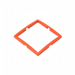 Dekoratiivraam UJUT 1v., Oranž (3 tk) BYLECTRICA