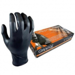Nitriilkindad M-Safe (50tk.) Ilma talgita 8 / M must Grippaz