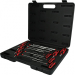 Padrunv&otilde;tmete komplekt ERGOTORQUE PLUS T 2-12mm, 9 tk. 151.8150 & KST Kstools