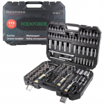 Padrunite ja otsikute komplekt 172 tk.; RF-41723-5 ROCKFORCE