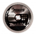T.C.T. Zāģripa 260X30X1,85MM, Z-81, EFFICUT Aluminum, E-06317 MAKITA