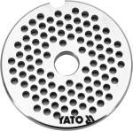 Gaļas maļamās ma&scaron;īnas asmens YG-03250, YATO, 3 mm caurums, nerūsējo&scaron;ais tērauds, 51.5 mm diametrs