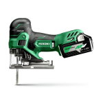 Bezvadu lāzergriezējs HIKOKI CJ36DBWRZ, 36 V, bezsuku motors, 800-3500 /min, 160 mm koks, 10 mm mīkstā tērauda, 3.2 mm nerūsējo&scaron;ais tērauds