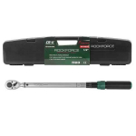 Dinamometriskais atslēga 1/2" 40-220Nm, Rockforce, RF-6474535, ar kalibrācijas sertifikātu, divvirzienu mērījumi, ergonomisks dizains