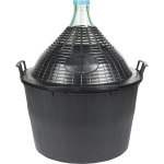 34 L veini demijohn plastkorvis BROWIN 644034 49.5x46x56.5 cm 7.78 kg
