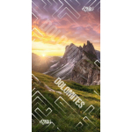 Sall 4FUN Mountain, 4FUN, 5903313814140, v&auml;rv: DOLOMITES_SUNSET, &otilde;mblusteta, kerge, kompaktne, elastne