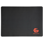 Gembird hiirepad MP-GAME-M, 250 mm x 350 mm, must, monokroomne, kumm, kangas, libisemisvastane alus