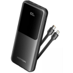 Vention Power Bank FHOB0 10000 mAh, 3.7 V, 1 x USB Type-A, 1 x USB Type-C, 22.5 W, must