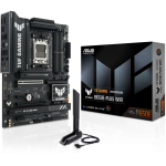 Asus Emaplaat TUF GAMING B650E-PLUS WIFI, AM5, DDR5, 256 GB, 4 DIMM, 2.5 Gb Ethernet, Wi-Fi 6E, 7.1 heli, 4 SATA III