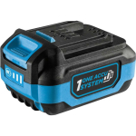 Hogert juhtmeta t&ouml;&ouml;riistade komplekt HT2E274-EP244, 2Ah ja 4Ah aku, 4A laadija, 18V, kaitse: &uuml;lekuumenemine, l&uuml;his, niiskus